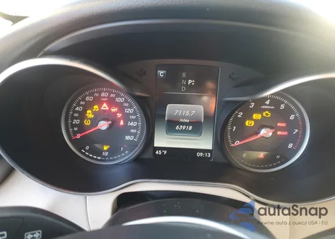 2018 Mercedes-Benz Glc 300 4Matic z USA, uszkodzony, nr VIN WDC0G4KB0JV088953